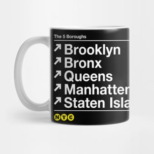 The 5 Boroughs Mug